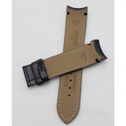 Tissot 1853 T610028591 22mm Rounded Lugs Black Leather Strap