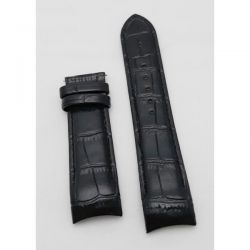 Tissot 1853 T610028591 22mm Rounded Lugs Black Leather Strap