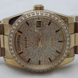 Rolex  Day Date Diamond Edition  Mens Watch (2)