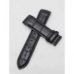 Tissot 1853 T610028591 22mm Rounded Lugs Black Leather Strap