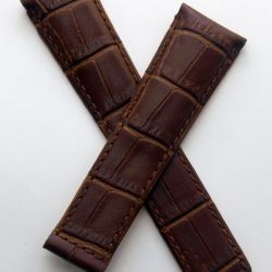 Tagheuer 22mm Brown Leather Strap