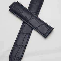 Cartier Ballon Bleu Montre Cuir Alligator 21mm Black Leather Strap