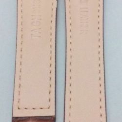 Tagheuer 22mm Brown Leather Strap