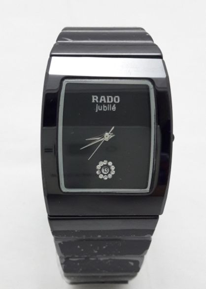 Rado Jubile Black Ceramic Mens Watch