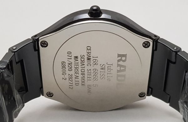 Rado True Thinline Plasma Ceramic Rose Gold Dial Unisex Watch