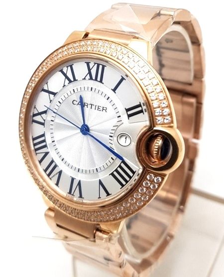 Cartier Ballon Bleu De Diamond Mens Watch (1)
