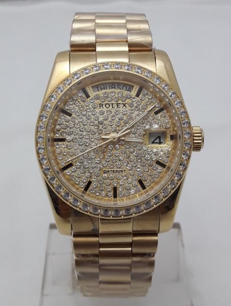 Rolex  Day Date Diamond Edition  Mens Watch (2)