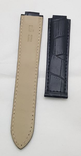 Cartier Ballon Bleu Montre Cuir Alligator 21mm Black Leather Strap