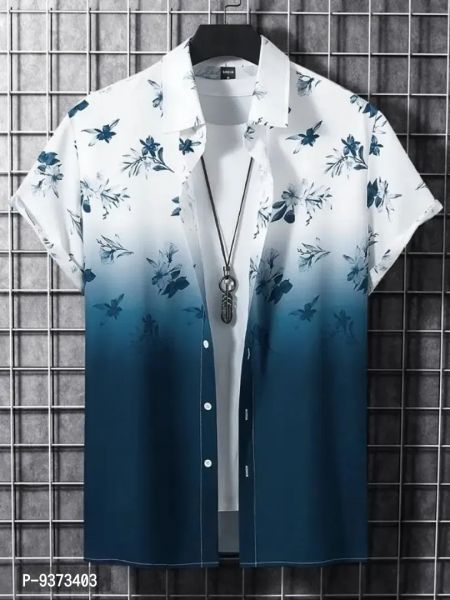 Printed cotton shirt for men 