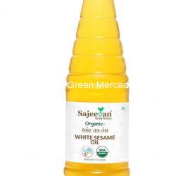???????? ???? ????? ??? (WHITE SEASAM OIL) - 700 ML (SAJEEVAN)
