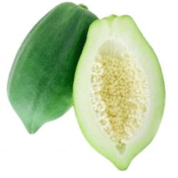 raw papaya