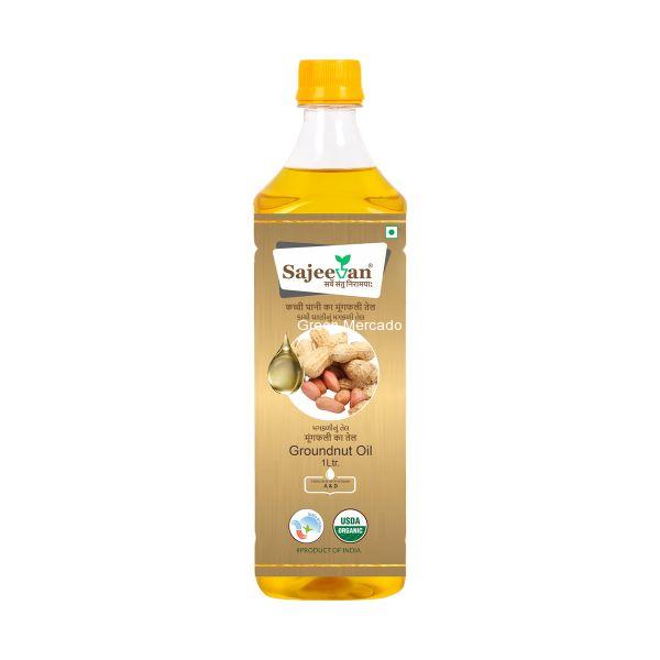 ???????? ???????? ??? (GROUNDNUT OIL) - 1 LTR (SAJEEVAN)