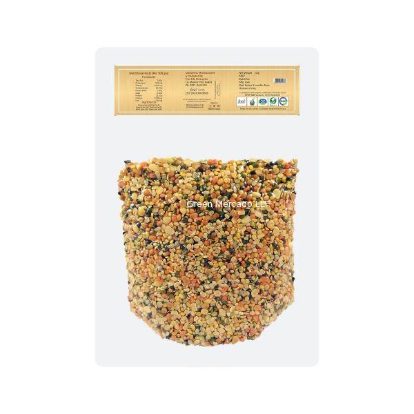 ??????? ????? ???- 1 KG (MIXED LENTIL) (MIX DAL)(SAJEEVAN)