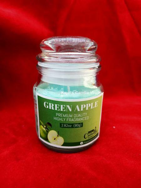 Green Apple Scented Candles 80gm
