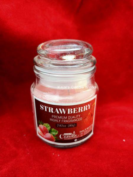 Strawberry Scented Candles 80gm