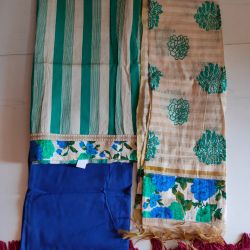 Work dupptta dress material