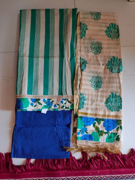 Work dupptta dress material