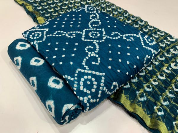 Satin cotton dandhj dress material