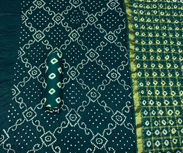 Satin cotton dandhj dress material