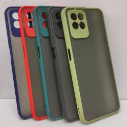 Realme 8/8i Smoke Cover / Realme 8/8i Back Cover (with Camera Bump Protector)