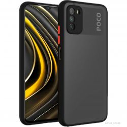 Poco M3 Smoke Cover / Poco M3 Back Cover ( With Camera Bump Protector)