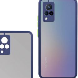 Smoke Silicone Vivo V20 Back Cover/Vivo V20 Smoke Cover