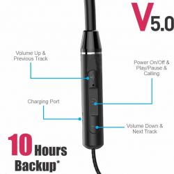 U&I 4347 BLUTHOOTH  NECKBAND HEADSET(WITH DEEP BASS)