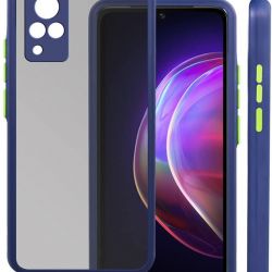 Smoke Silicone Vivo V20 Back Cover/Vivo V20 Smoke Cover