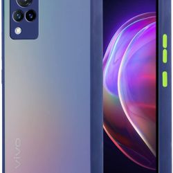 Smoke Silicone Vivo V20 Back Cover/Vivo V20 Smoke Cover