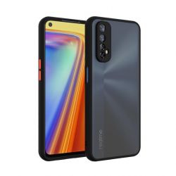 Realme 7 Smoke Cover / Realme 7 Back Cover ( with Camera Bump Protector)