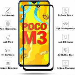 Poco M3 11D Temper Glass / Poco M3 Mobile Glass