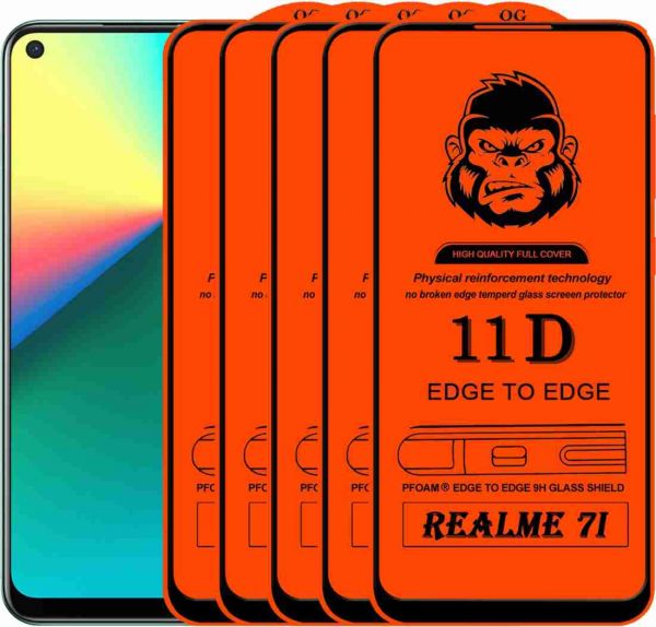 Realme 7i Screen Guard / Realme 7i Mobile Glass 11D