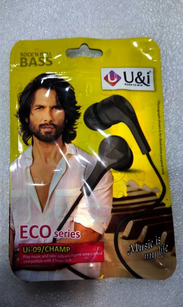 U&I Eco Series Rock And Roll Bass Earphone