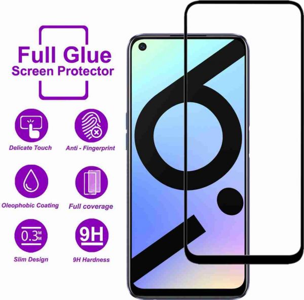 Realme 6i 11D Screen Guard /Realme 6i Mobile Glass 11D