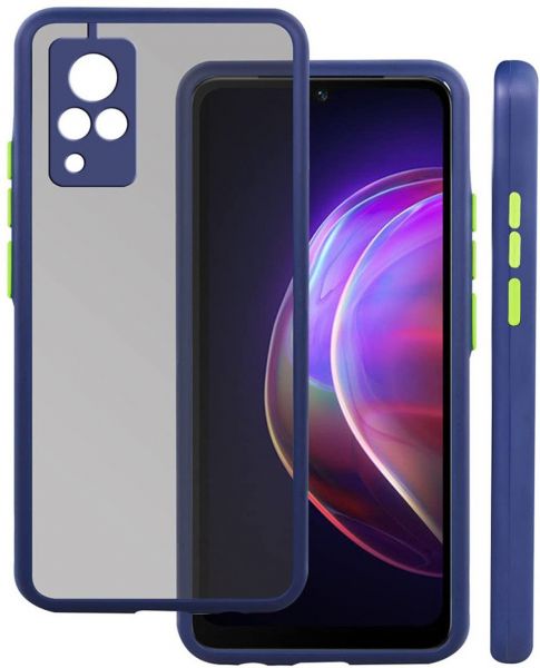 Smoke Silicone Vivo V20 Back Cover/Vivo V20 Smoke Cover