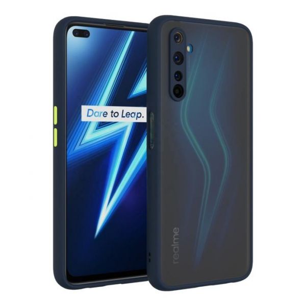 Realme 6/6i Smoke Cover / Realme 6/6i Back Cover(with Camera Bump Protector)