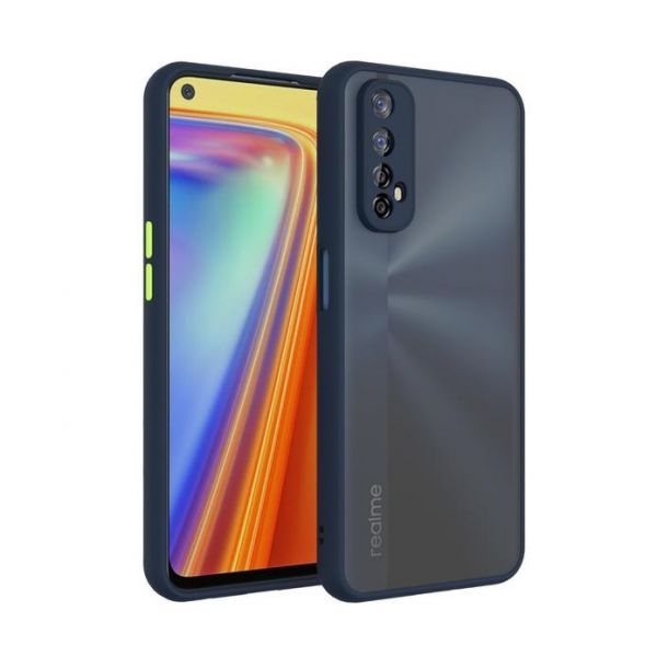 Realme 7 Smoke Cover / Realme 7 Back Cover ( with Camera Bump Protector)