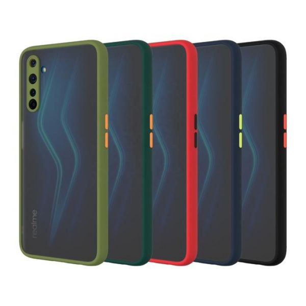 Realme 6/6i Smoke Cover / Realme 6/6i Back Cover(with Camera Bump Protector)
