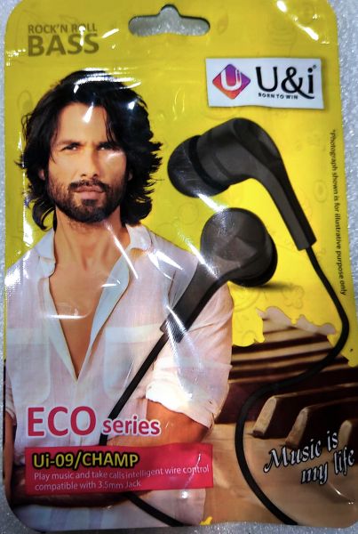 U&I Eco Series Rock And Roll Bass Earphone