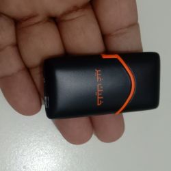 Beautiful stylish black and orange color cigarette lighter rechargeable