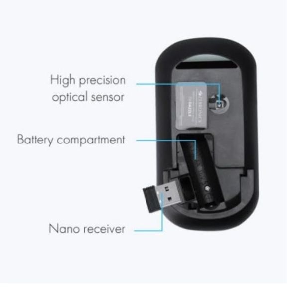 Zebronics ZEB Dazzle Wireless Mouse