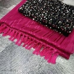 Alisha Fashionable Sarees (Free Size )