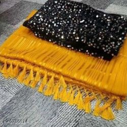 Alisha Fashionable Sarees (Free Size )