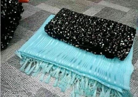 Alisha Fashionable Sarees (Free Size )