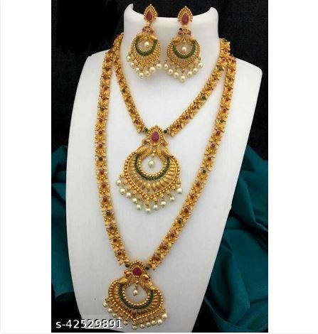 Twinkling Glittering Jewellery Sets free size