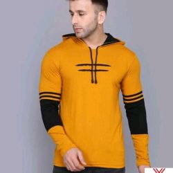 Trendy Modern Men Tshirts Fabric: Cotton Blend Sleeve Length: Long Sleeves Pattern: Solid Multipack: 1 Sizes: S (Chest Size: 38 in)  XL (Chest Size: 44 in)  L (Chest Size: 42 in)  M (Chest Size: 40 in)   Country of Origin: India