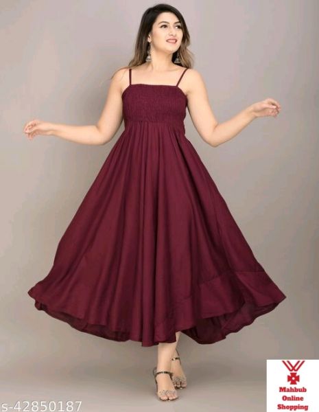 MAYERO Rayon Western Wear dresses Name: MAYERO 