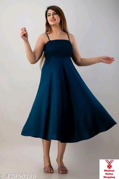 MAYERO Rayon Western Wear dresses Name: MAYERO 