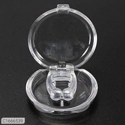 Anti snoring nose clip