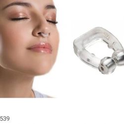 Anti snoring nose clip